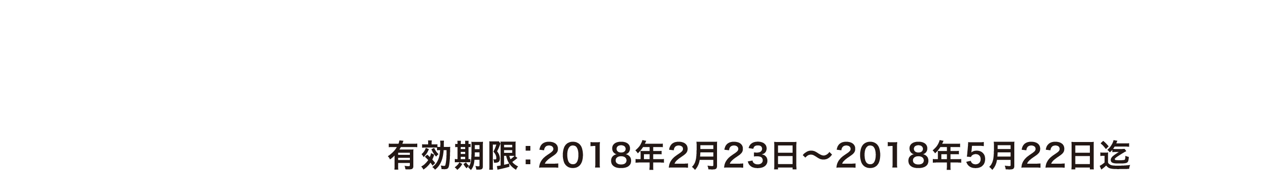 ちょい飲み手帖 大阪キタ版vol.1 定価1,000円 有効期限：2018年2月23日～2018年5月22日